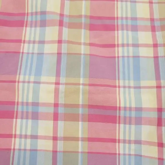 Bonobos Shirt Mens XL Pink Plaid Colorful Career Business Casual Preppy Spring - Picture 3 of 10